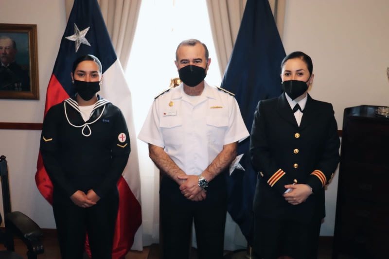Sanidad Naval | Cabo del Hospital Naval de Talcahuano fue reconocida por  Comandante en Jefe de la II Zona Naval (Sub.)